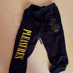 Pleasures N.E.R.D. Navy Sweatpants